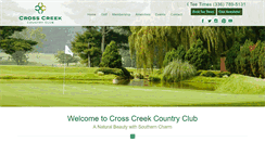 Desktop Screenshot of crosscreekcc.com